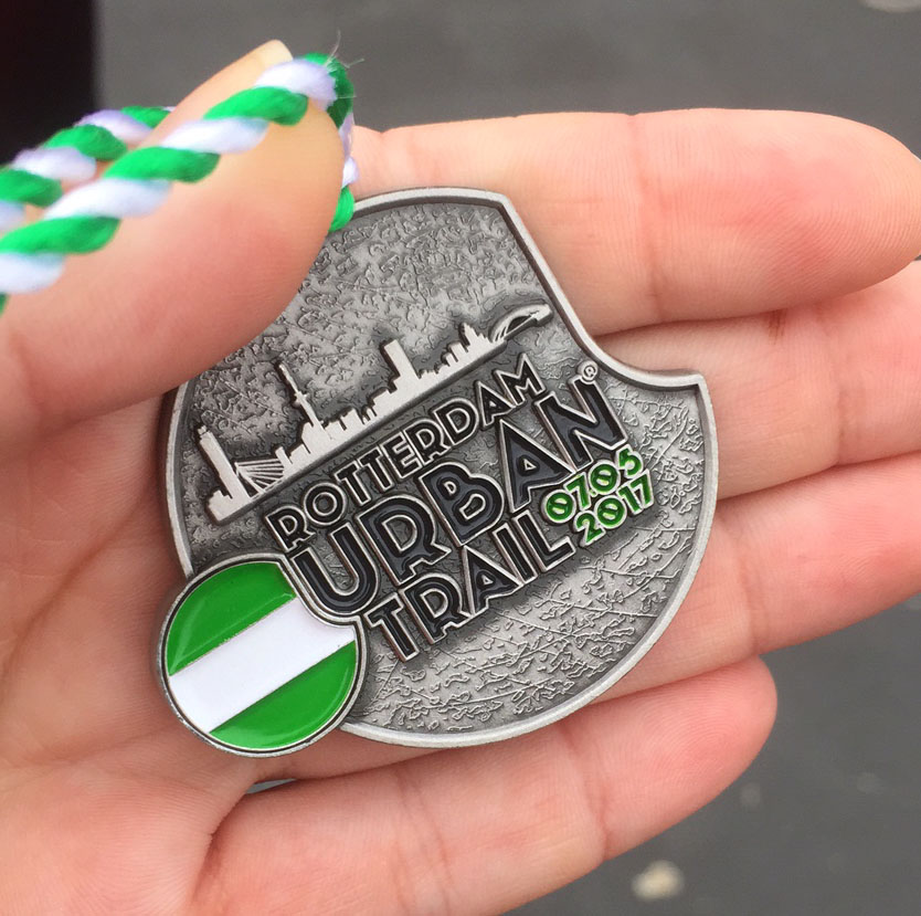 Medaille Rotterdam Urban Trail