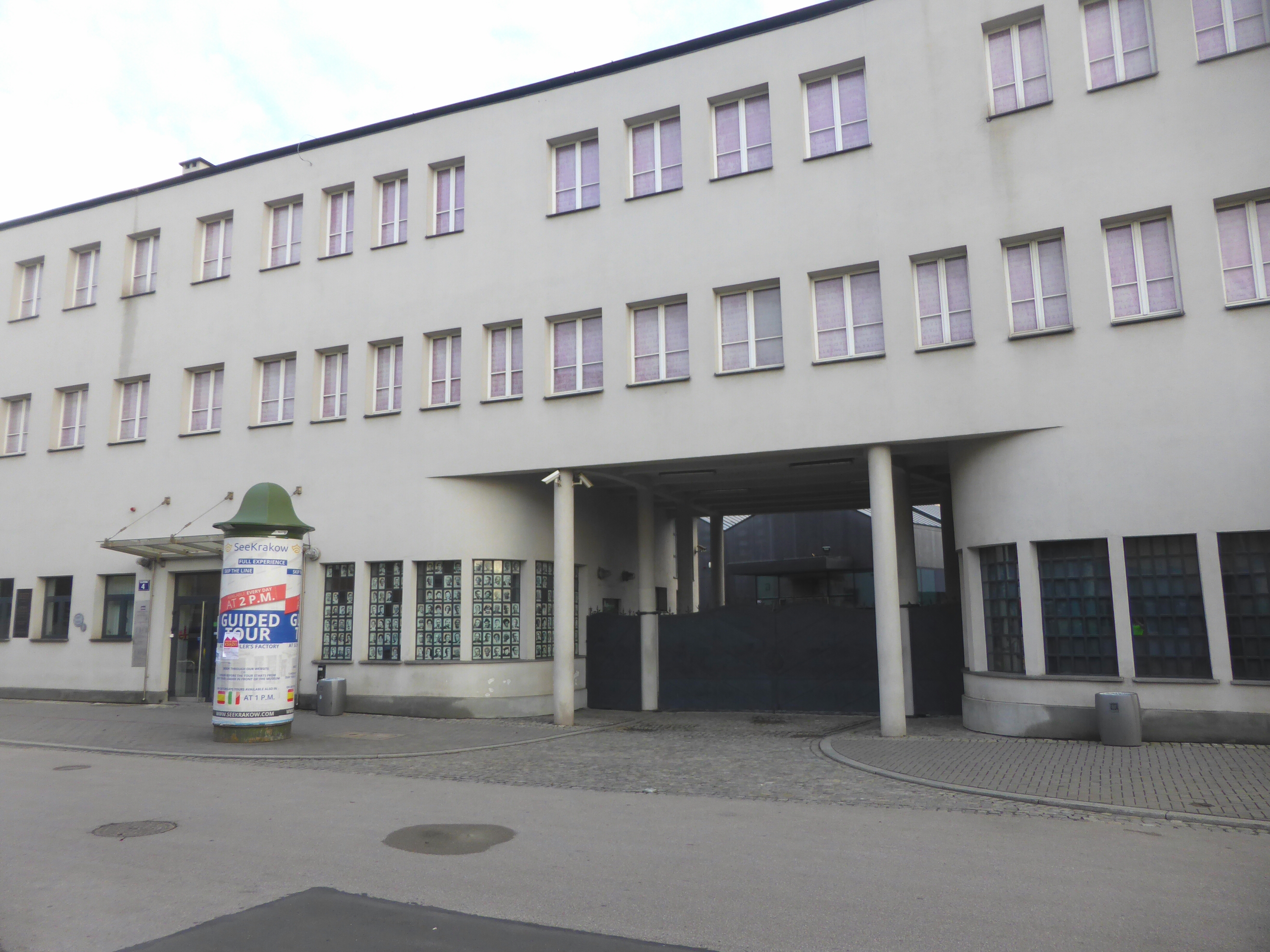 Hardlopen in Krakau, Schindler's fabiek