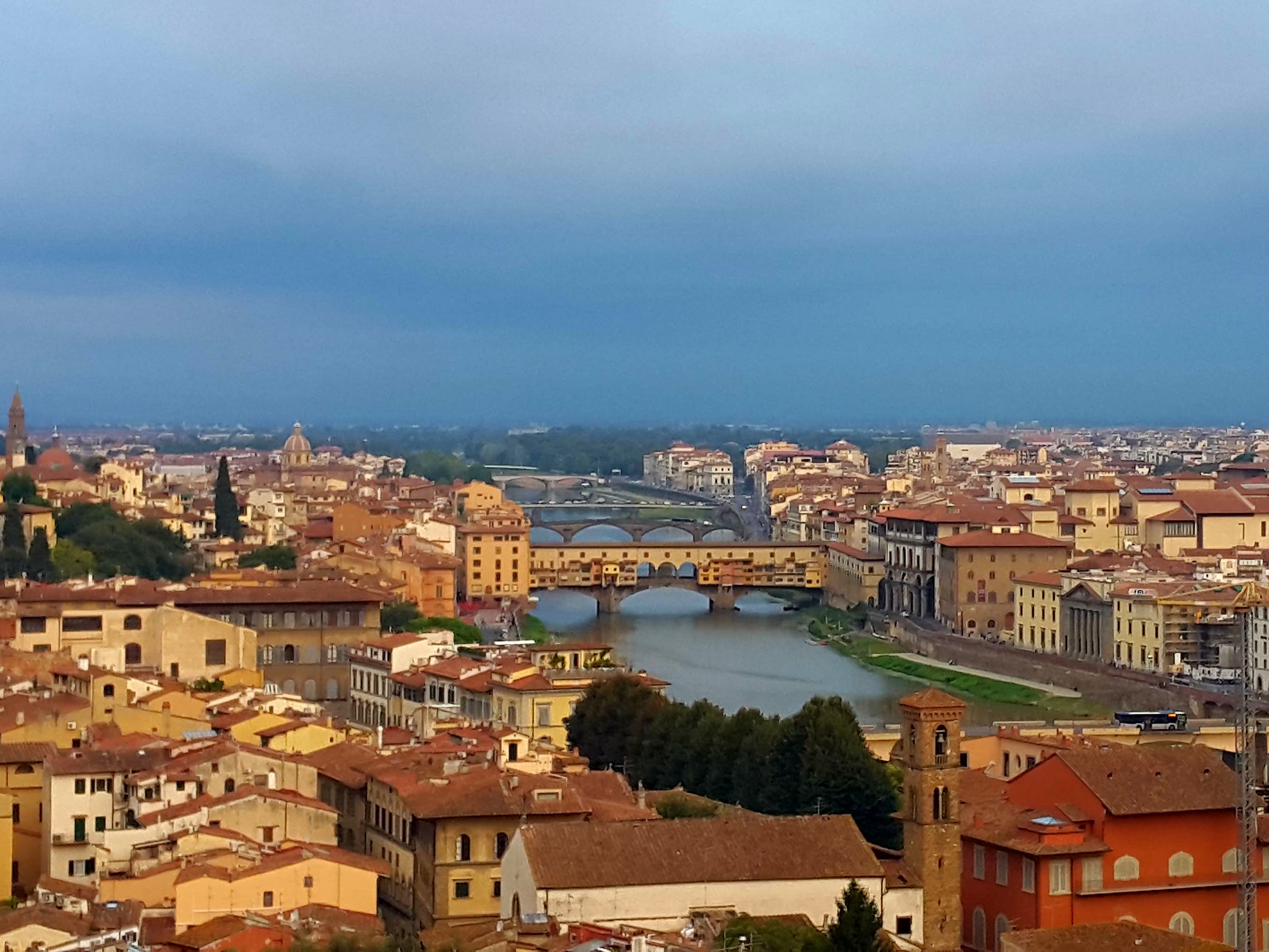 Florence, plaatje uit de reisgidsen