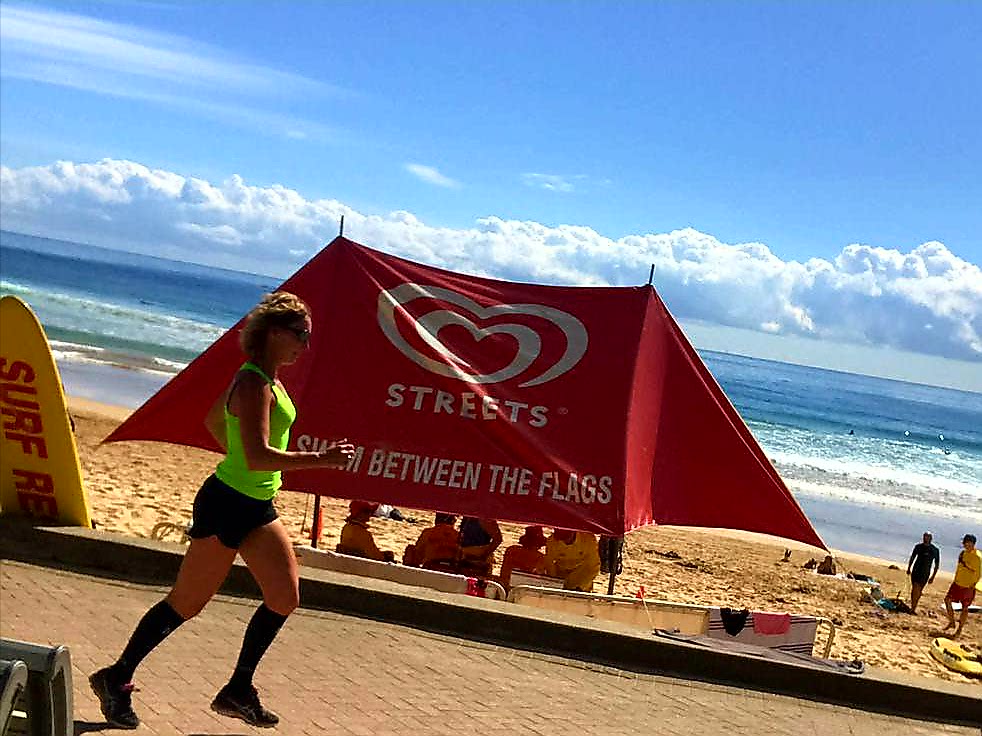 Hardlopen in Manly, de rode vlaggen
