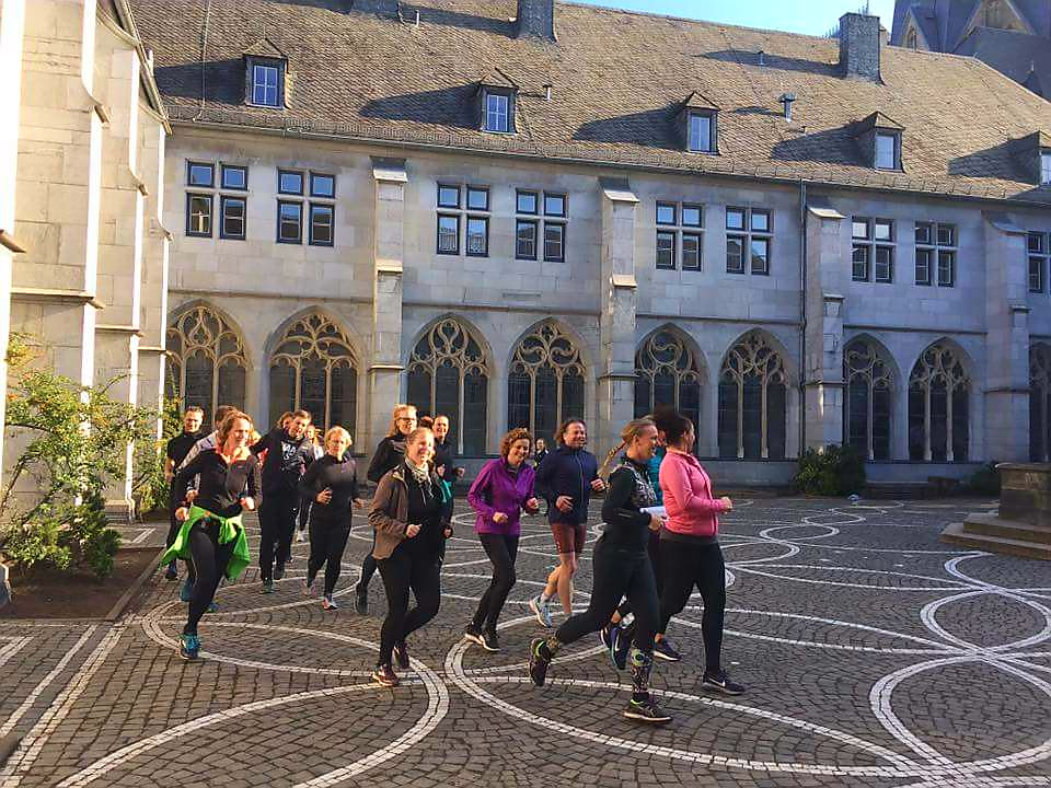 Hardlopen in Aken, een rondje bij de Domschatkamer