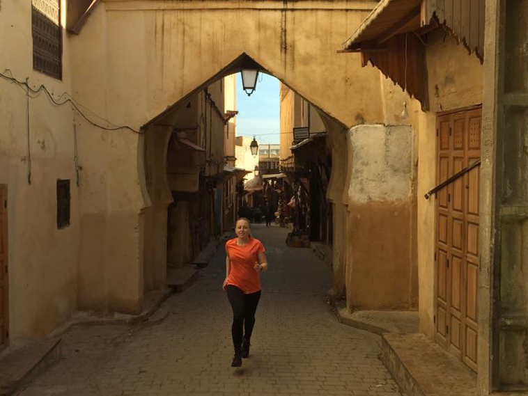 Hardlopen in Fez
