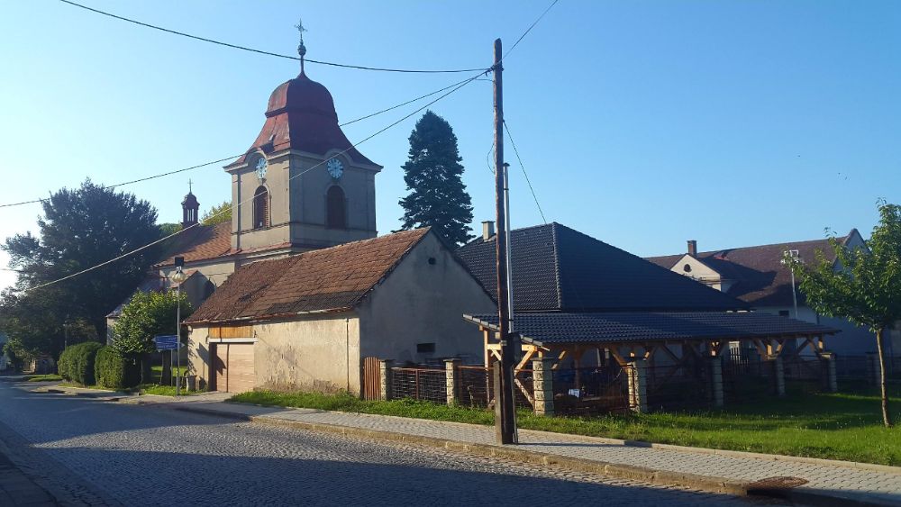 Hardlopen in Tsjechie - kerkje