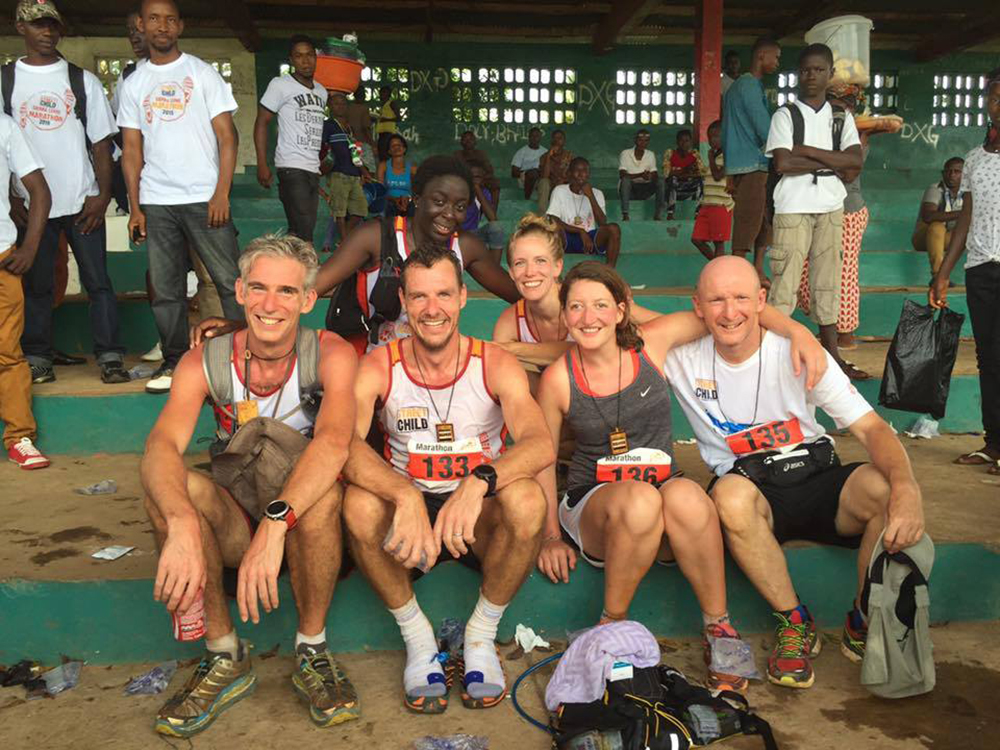 Sierra Leone Marathon - Anne Beuken 1