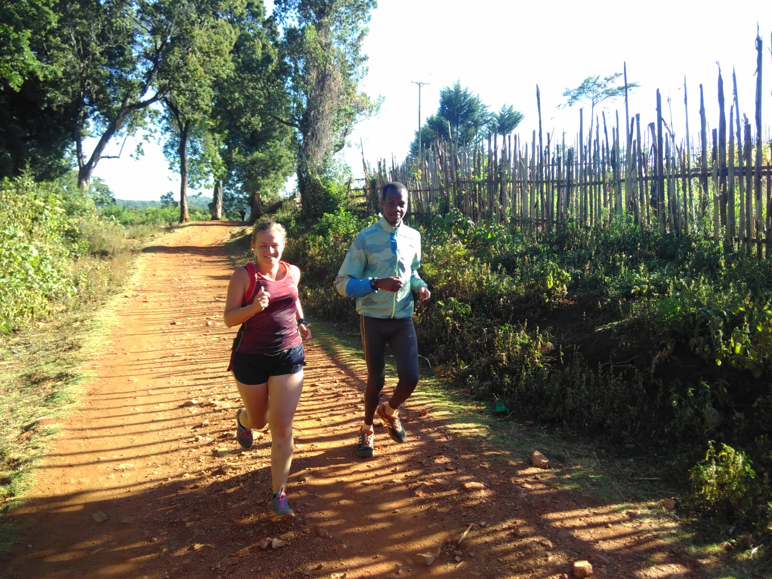Hardlopen in Iten Lornah Kiplagat