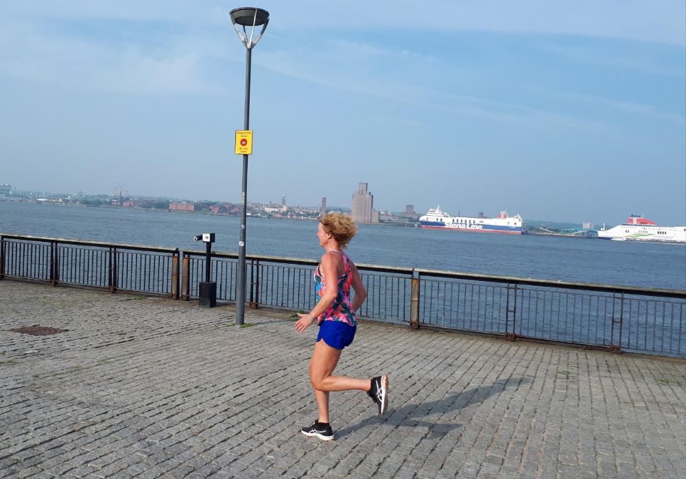 Hardlopen in Liverpool - de Mersey
