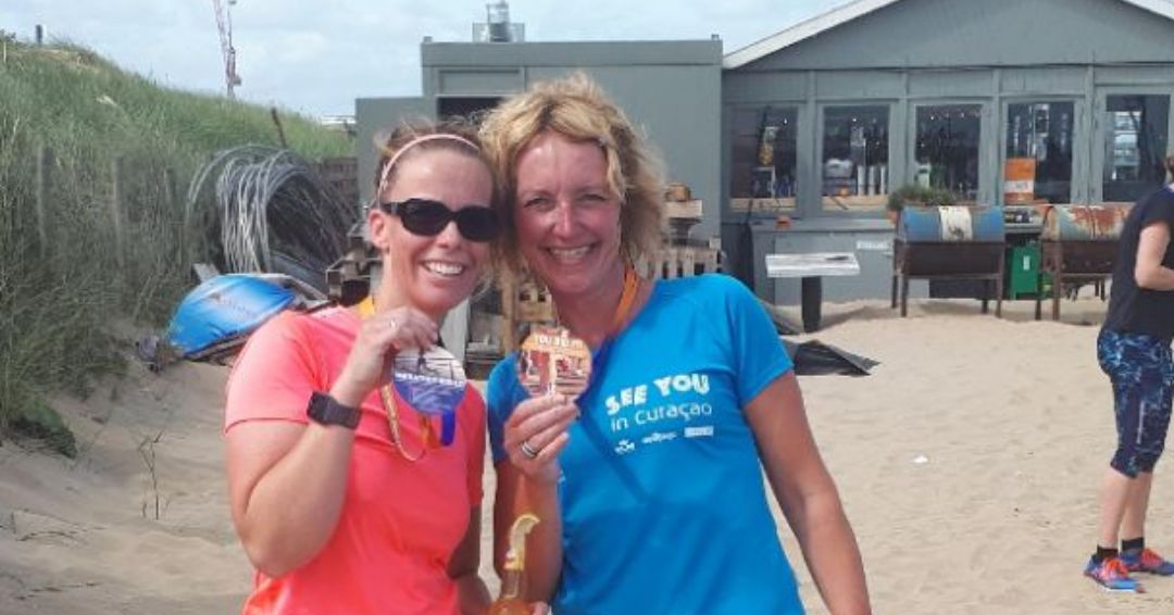 KLM Scheveningen Beach Run - medailles