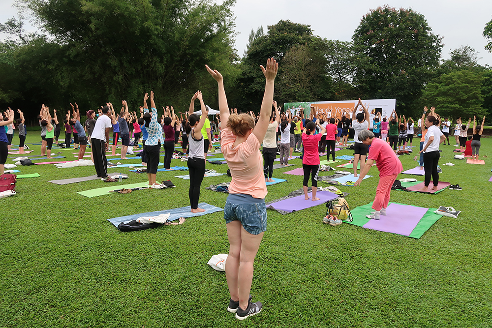 Hardlopen in Singapore 1