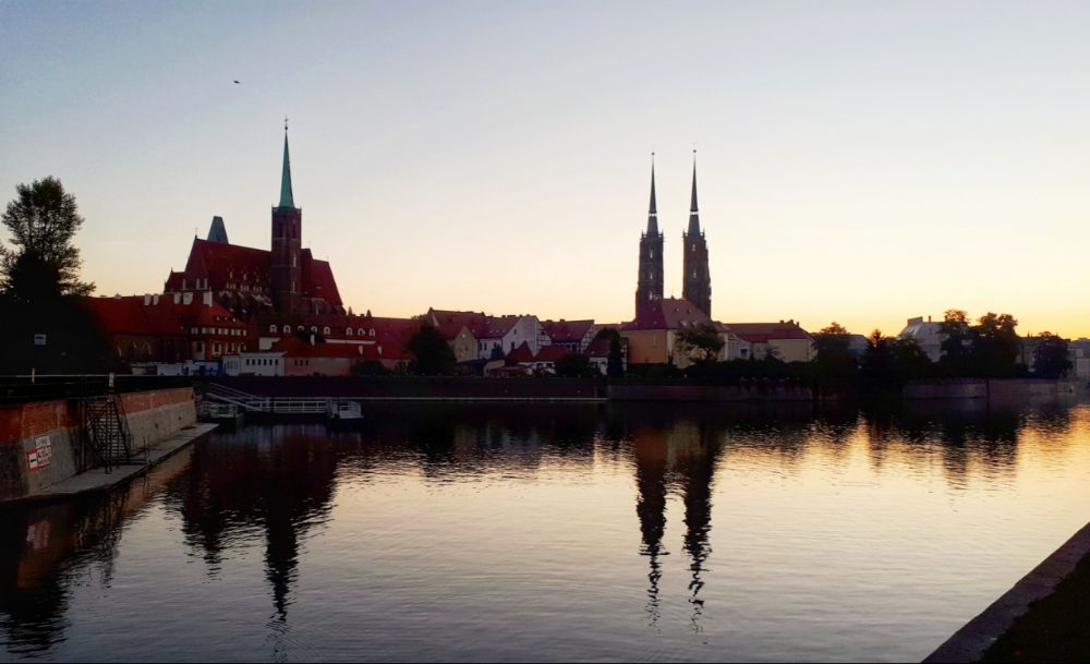Hardlopen in Wroclaw - skyline