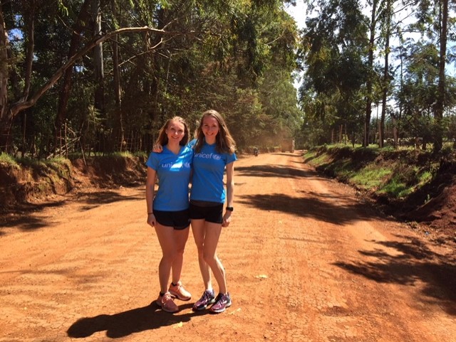 Rift Valley Marathon - vriendinnen Mariska en Marit