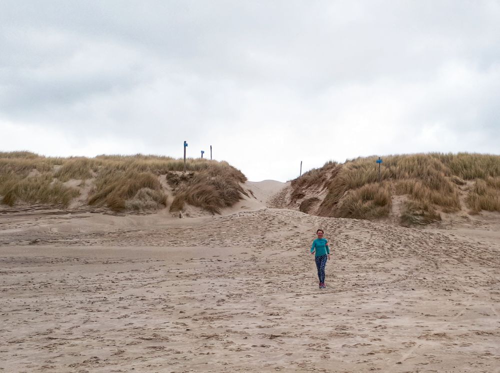 Hardlopen in Schoorl - het strand op rennen