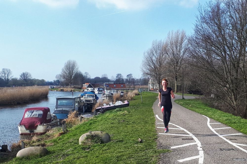 Hardlopen in Heerhugowaard - bootjes