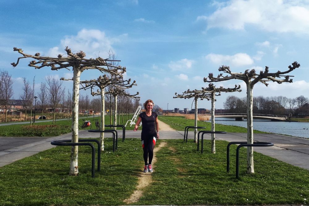 Hardlopen in Heerhugowaard - mooie bomen