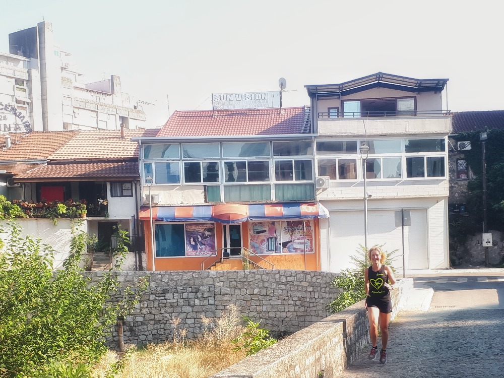 Hardlopen in Podgorica - blokkendozen