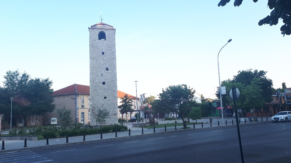 Hardlopen in Podgorica - de oude klokkentoren