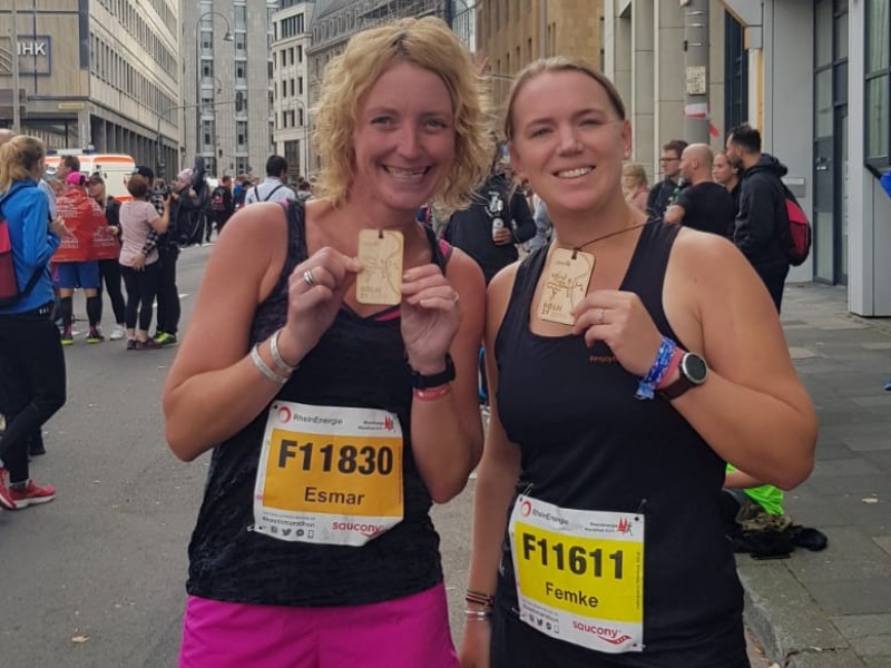 Halve marathon Keulen - medaille