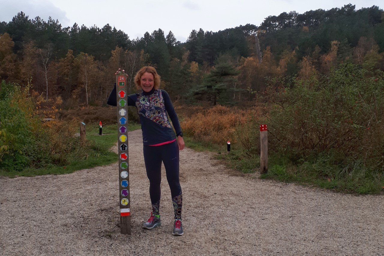 Voorbereiding Groet uit Schoorl Run - paarse route