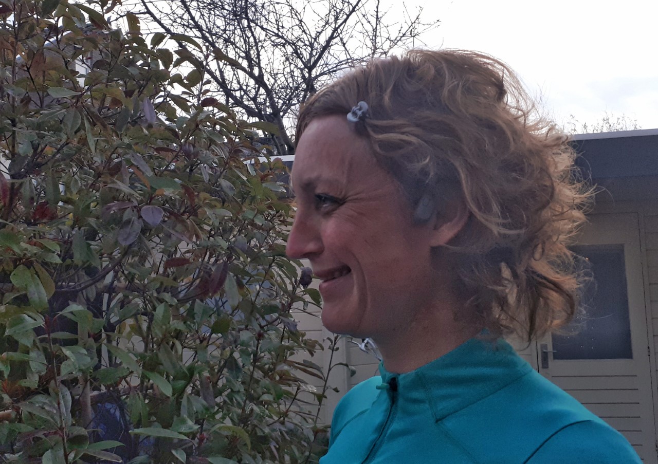 Halve marathon Malaga - happy runner