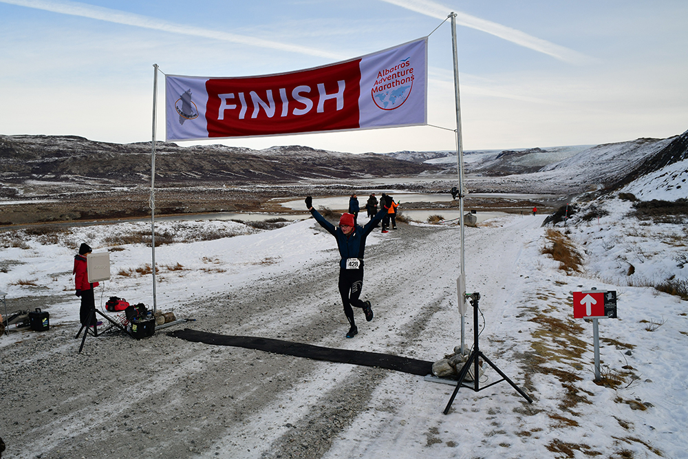 Erwin van Zandvliet Polar Circle Marathon 7